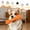 Orange, variant on Orange Dog Chew Toy, TPR Bone Shaped Squeaky Dog Toy, Durable Teeth Cleaning Puppy Toy for Small Medium Dogs, Interactive Pet Toy for Boredom Relief