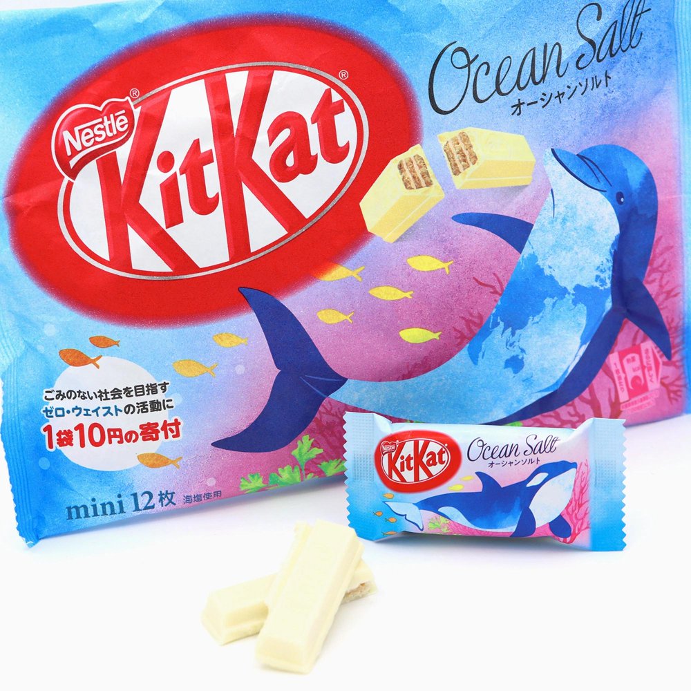 Japanese Kit Kat Ocean Salt flavor KitKat Chocolates - Walmart.com - Walmart.com