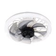 thumbnail image 2 of TISHITA Ceiling Fan with Light Adjustable Light Dia 12" for Home Dining Room Bedroom White, 2 of 8