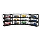 thumbnail image 2 of 2 Pedazos Soporte de Exhibición para Coches de Juguete Macarena Modelo de Plástico Sin Puerta Negro, 2 of 8