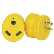 Camco 55223 RV Electric Adapter, 15A Male To 30A Female, Each