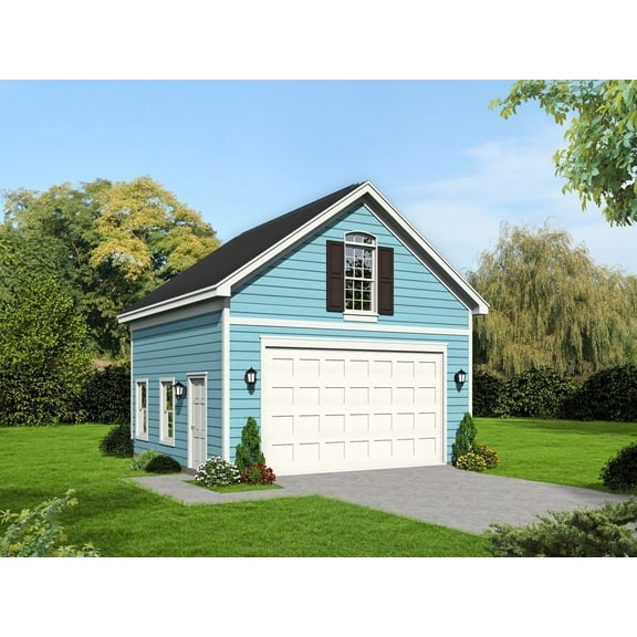 763-392: Garage Craftsman 0 Bed, 0 Bath Luxury Home Plan, 0 Sq Ft: Full Blueprints with License to Build by Home Plan Marketplace - Lesuto