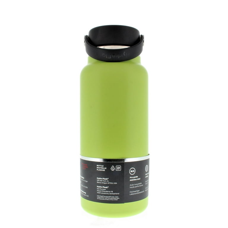Hydro Flask 32oz Wide Flex Straw Cap 946ml Thermos Bottle - Water Bottles -  Fitness Accessory - Fitness - All