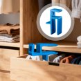 thumbnail image 2 of TIELUTT Practical Wardrobe Cabinet Board Clip Closing Fixed Clip Removable Drawer Front Stay Clamps Attachment Secures Boards Speed Handle Canvas Drop T Track Clamp Tarp Clips Woodworking Clamps Heav, 2 of 4