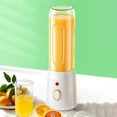 thumbnail image 3 of Homerr Juicing Cup Rechargeable Juicer 450ML Electric Portable Blender USB Rechargeable, High-Speed Blade, Ideal for Juicing, 3 of 9