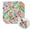 Pink, Green, Purple, variant on Cloth Napkins Set of 8 - 20x20 Inches, Flowers Leaves Washable Reusable Table Napkins, Tropical Summer Botanical Watercolor Soft & Absortbent Dining Napkin for Party Wedding Hotel Restaurant