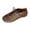 Brown, variant on Bxsruta Vintage Lace-Up Oxfords, Perforated Leather Upper with Cushioned Orthotic Insole