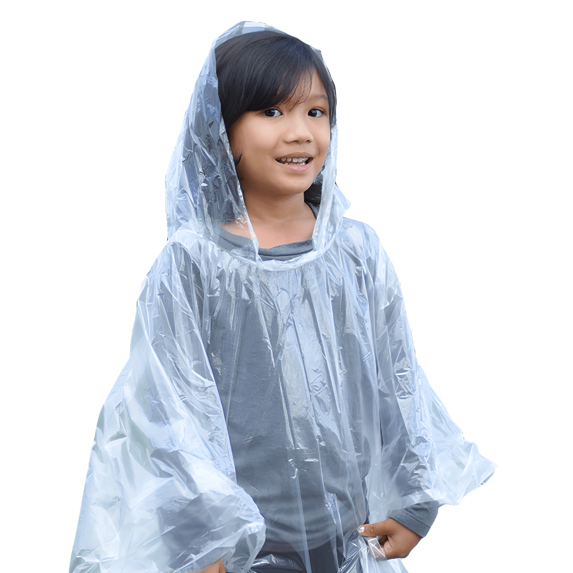 Poncho de pluie imperméable d'urgence pour enfants Coghlan's - 1 pièce