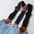 thumbnail image 6 of Usaibhir Baby Toddler Boys Girls Elastic Windproof Down Pants Lightweight Warm Snow Suspender Pants 2-6T, 6 of 10
