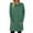 Mint Green, variant on AherBiu Pajama Tops for Women Crewneck Mid-Long Comfy Casual Loose Tshirts Long Sleeve Tops with Pockets