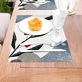 thumbnail image 5 of YFYANG Washable Heat-Resistant Placemats, 70% PVC/30% Polyester, Winter Red Berries Kitchen Table Mat, 12" x 18" 1 Piece, 5 of 6