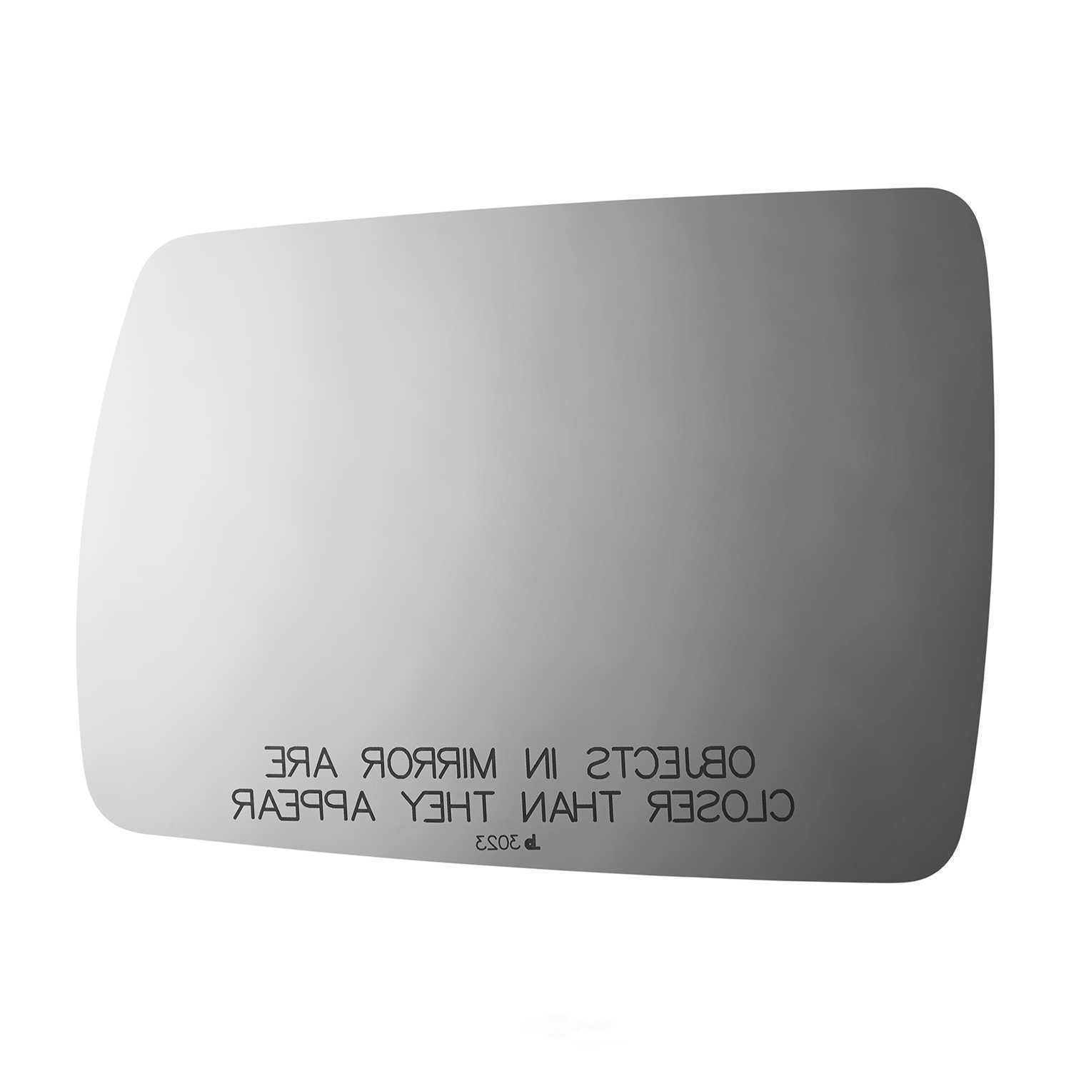 Burco Side View Mirror Replacement Glass - Clear Glass - 3023