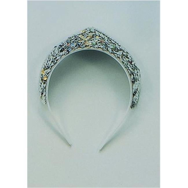 Sequin Tiara Headband Gold