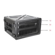 ProX T-P2BR, 2U Rack Panel Brush Cable Management Slot Strips