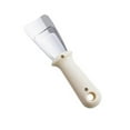 thumbnail image 1 of 1Pc Stainless Steel Ice Removal Shovel Refrigerator Ice Scraper Defrost Shovel Deicing Scoops Beige, 1 of 8