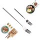 thumbnail image 1 of Extendable Telescopic Extendable Long Handle Fork Barbecue, 1 of 9