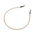 thumbnail image 7 of Unique Bargains 1pc Faux Crystal Hair Hoop Women Hairband Hair Accessories 0.20 Inch Wide Light Pink, 7 of 7