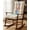 Beige, variant on Nalqet 22×17×5 inch Ultimate Comfort Rocking Chair Cushion Set - Luxurious Thick Memory Foam with Non-Slip Ties, Water-resistant Seat & Back Pillows for Indoor/Outdoor Rockers, Dark Grey