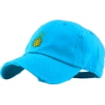 thumbnail image 1 of Pineapple Vintage Distressed Dad Hat Baseball Cap Polo Style Unconstructed Adjustable, 1 of 3