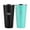 Green & Black, variant on SWISS TECH 16 oz Insulated Tumbler with Lid, 2 Pack Stainless Steel Cups, Double Wall Pint Cup Glasses (Black & Red)