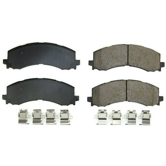 Front Brake Pad Set - Compatible with 2021 - 2023 Ford F-150 2022