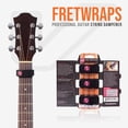 thumbnail image 4 of Fret Wrap & Guitar Mute MTD Edition, Fretwrap for Acoustic, Electric & Bass | String Dampener Recording, Tapping & Practice Accessory (3 Pack, Large MTD Edition, Fits 6 String Bass, 8$$Music, 4 of 9