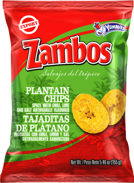 Zambos Picositas Plantain Chips 5.4 oz 
