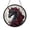 Acrylic 3.5 Inch, variant on Gothic Unicorn Fantasy Stained Glass Suncatcher, Dark Window Hanging Decor, Mythical Glass Style Art Accent