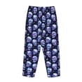 thumbnail image 3 of Lsque crystal Skull Print Women's Pajama Pants, Lounge Pant - Comfortable Home Wear,Elastic Waistband, Stylish Design-X-Large, 3 of 9