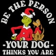 thumbnail image 2 of Junior's Dr. Seuss Grinch Christmas Be the Person  Graphic T-Shirt, 2 of 4