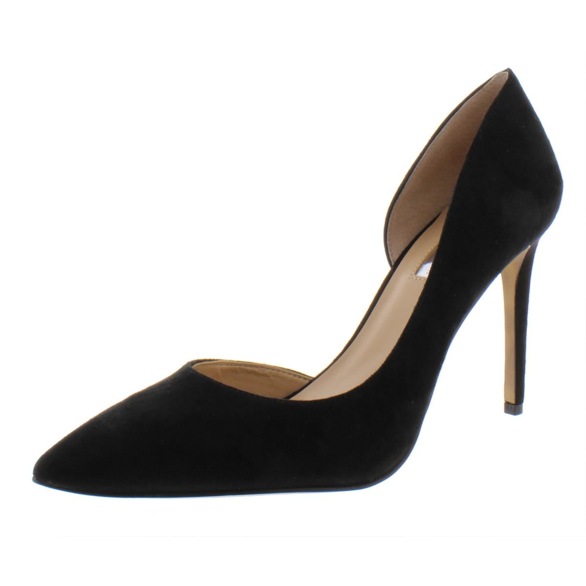 INC Womens Kenjay Suede Stiletto D'Orsay Heels Black 9 Medium (B,M
