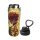 thumbnail image 2 of Botella de agua aislada deportiva Demon Slayer, de acero inoxidable, portátil, para exteriores, para viajes, fitness, estudiantes, talla única., 2 of 7