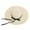 Beige, variant on Cuekondy Sun Hats Women Big Brim Straw Hat Sun Floppy Wide Brim Hats Bowknot Folding Beach Cap