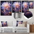 thumbnail image 4 of Designart "Fractals Flowers quintessence II" Fractals Metal Wall Art Prints, 4 of 5