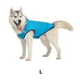 thumbnail image 2 of kurtrusly Polyester Lightweight Packable Dog Jacket Easy To Put On Size Available Dog Stylish And Dry Premium Blue L, 2 of 6