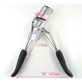 thumbnail image 2 of Silicone Eyelash Curler With Refill Pads & Satin Pouch Designed for No Pinching or Pulling and Perfect for Those With Straight Flat Lashes Wanting Dramatic Long Lasting Seamless Curls-silver, 2 of 5