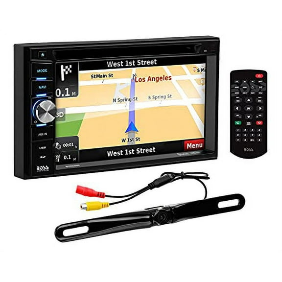 Pre-Owned BOSS Audio 6.5" LCD Car GPS Navigation Bluetooth Audio & Calling, Receiver