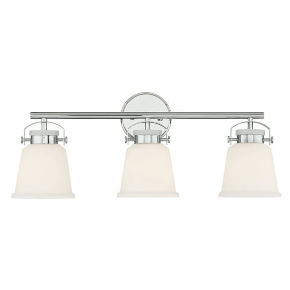 Kaden 3-Light Bathroom Vanity Light in Polished Chrome