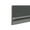 Gray, variant on 1 Pack Rubber Door Sweep, 39" x 2" Under Door Draft Stopper Blocker with Brush, Self-Adhesive Weather Stripping, Door Bottom Seal Strip for Cold Hot Air Gap Insulation (Black)