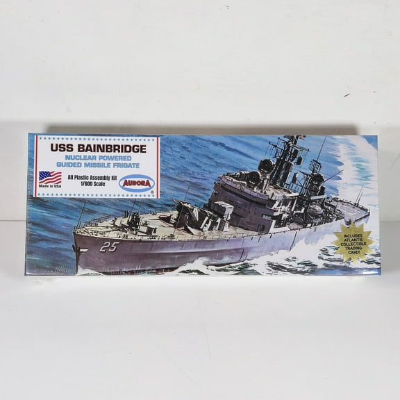 Aurora USS Bainbridge 1:600 Scale Model Kit