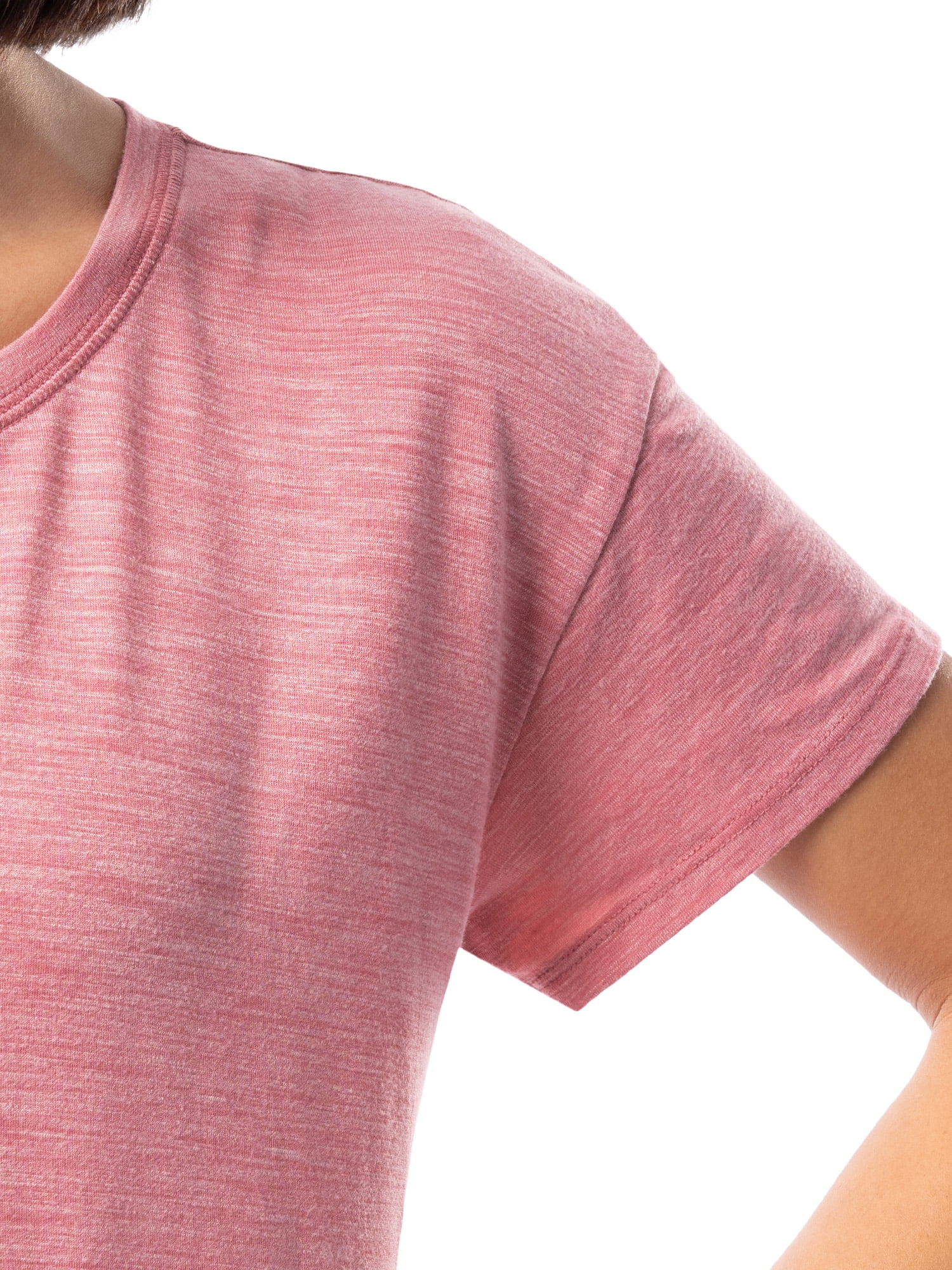 Fruit of the Loom Women's Soft and Breathable Short Sleeve Crew Top & Pajama Short Set, Sizes S-4X