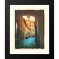 thumbnail image 2 of Melious, Amy 12x14 Black Modern Framed Museum Art Print Titled - Italian Lane II, 2 of 5