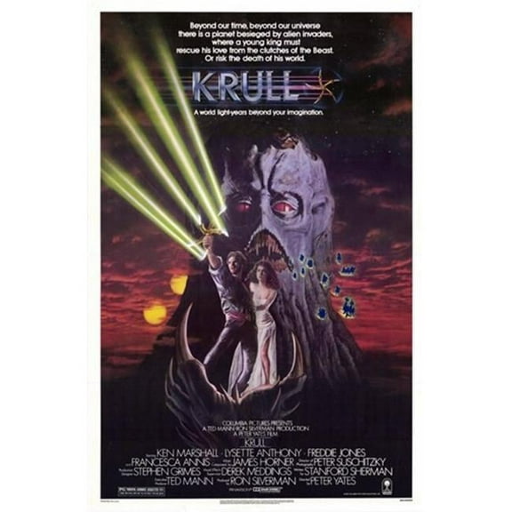 Pop Culture Graphics MOV252540 Krull Movie Poster, 11 x 17