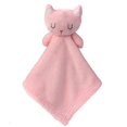 thumbnail image 2 of Toalla de bebé de peluche reconfortante, oso de peluche, toalla reconfortante para bebé, suave coral polar, muñeco de peluche reconfortante para dormir, juguetes de peluche para bebé, regalo, marrón, 2 of 4