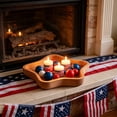 thumbnail image 4 of PEIBang Wood Charcuterie Board,Star Shaped Serving Tray,Food Dish Serving Platter Cheese Board for Holiday Party Supplies, 4 of 6