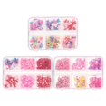 thumbnail image 2 of 3 Sets Heart-Shape Nail Decorators Women Shiny Design For Nail Art Decors Valentine's Day, 2 of 5