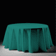 thumbnail image 4 of Mantel Para Mesa Redonda Medida 2.90 Diámetro Esmeralda, 4 of 6