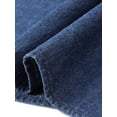 thumbnail image 5 of Agnes Orinda Women's Plus Size School College Denim Dress Pleated Ruffle Sleeve Flowy Swing 2026 Summer Casual Jean Midi Babydoll Dresses with Pocket 3X Dark Blue, 5 of 6