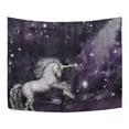 thumbnail image 2 of ABPHQTO Tapiz de noche de bosque de unicornio, decoración para colgar en la pared, decoración del hogar, sala de estar, dormitorio, 150x225 cm, 2 of 4