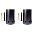 thumbnail image 1 of 2X Barbecue Tools Fast Point Charcoal Ignition Barrels Carbon Stove Ignition Outdoor Barbecue Tools, 1 of 8
